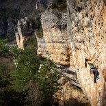 Escalade : passer de la salle à l'extérieur (Millau)