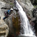 Canyoning au Rec Grand (Mons, massif du Caroux)