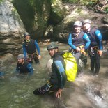 Canyoning around Annecy and in the Aravis (Haute-Savoie)