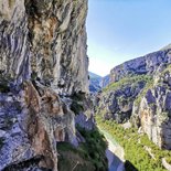 Stage grandes voies d'escalade et yoga dans le Verdon