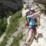Agnielles gorges via ferrata (Hautes-Alpes)