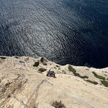 Multi-pitch climbing course (Calanques/Cap Canaille)