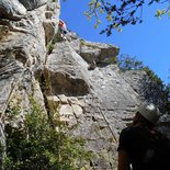 Découverte de l'escalade en falaise en  Bourgogne