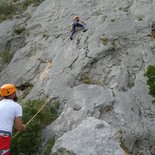 Climbing course: fear of falling (Eastern Pyrenees)