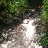 Marc playful canyon (Auzat, Ariège)