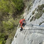 P'tchi via ferrata (Bauges, Savoie)