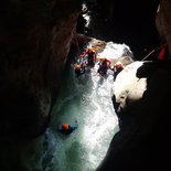 Canyoning discovery in the Ossau valley