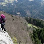 Via ferrata intégrale de Roche Veyrand (Chartreuse)