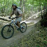 Downhill mountain biking in Morvan (Autun, Burgundy)