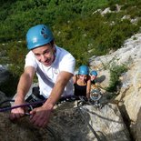 Via ferrata « La Guinguette » à Hostiaz (Ain)