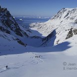 Ski touring and sailing in Finnmark