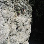 "Les Rois Mages" via ferrata (Maurienne, Savoie)