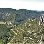 Multi pitch route climbing course (Jonte and Tarn Gorges)