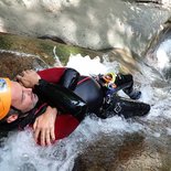 Canyon des toboggans de Balme (Magland)