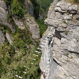 Rochefort via ferrata (Florac, Lozère)