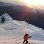 Mountaineering in Bolivia : ascent of Huayna Potosi