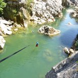 Canyoning in the "Gorges du Diable" (Saint-Guilhem-le-Désert)