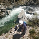 Tapoul gorges via ferrata (Rousses, Lozère)