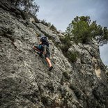 Discovery and improvement climbing in the Calanques