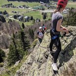 La Cascade via ferrata (La Morte, Isère)