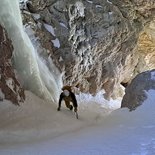 Ski-alpinisme: les chourums du Dévoluy (Hautes-Alpes)