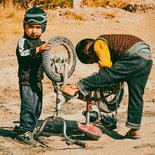MTB stay on the road of Uzbekistan