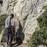 Perfectionnement escalade en falaise (Pyrénées-Orientales)