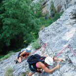 Via ferrata découverte à Aussois (Maurienne, Savoie)