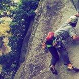 Traditional climbing course in Cadarese (Piedmont)
