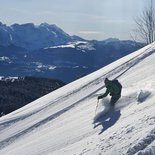 Gentle introduction to ski touring (Haute-Savoie)