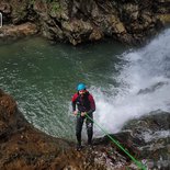 Canyoning discovery in the Ossau valley