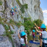 Cliff climbing around Saint-Antonin-Noble-Val