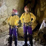 Découverte spéléo sportive: grotte de la Bouhadère