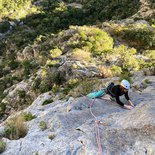 Escalade de grande voie autour de Montpellier