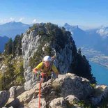 Traversée intégrale des Dents de Lanfon (Haute-Savoie)