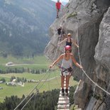 The Aravis via ferrata (Haute-Savoie)