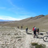 Tour du haut Mustang à VTT