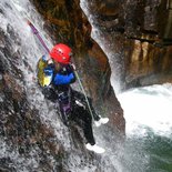 Artigue canyon (Auzat, Ariège)