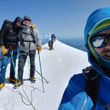 Climbing Mont Blanc (Haute-Savoie)