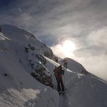 Ski touring at Vélan and Grand Combin (Valais)