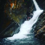 Sport canyon of the Neste d'Oô (Haute-Garonne)