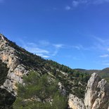 Discovery of cliff climbing (Drôme/Provence)