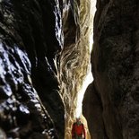 Vénascle dry canyon (Verdon)