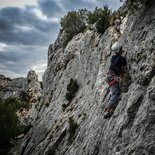Discovery and improvement climbing in the Calanques