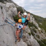 "La Pichona" discovery via ferrata in Saint-Paul-de-Fenouillet