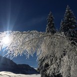 Snowshoeing and spa in the Aravis (Haute-Savoie)