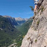 Freissinières via ferrata in the Écrins (Hautes-Alpes)