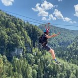 Echelles de la mort via ferrata (Charquemont, Doubs)