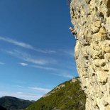 Climbing course in the Baronnies of Provence (Drôme)