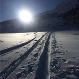 Crossing the Hautes Bauges by ski touring